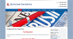 Desktop Screenshot of jrjtax.com